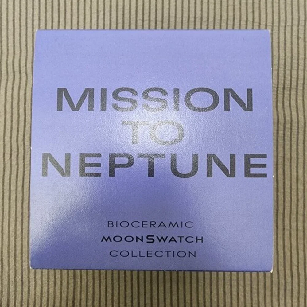 Swatch x Omega MoonSwatch Mission to Neptune Watch